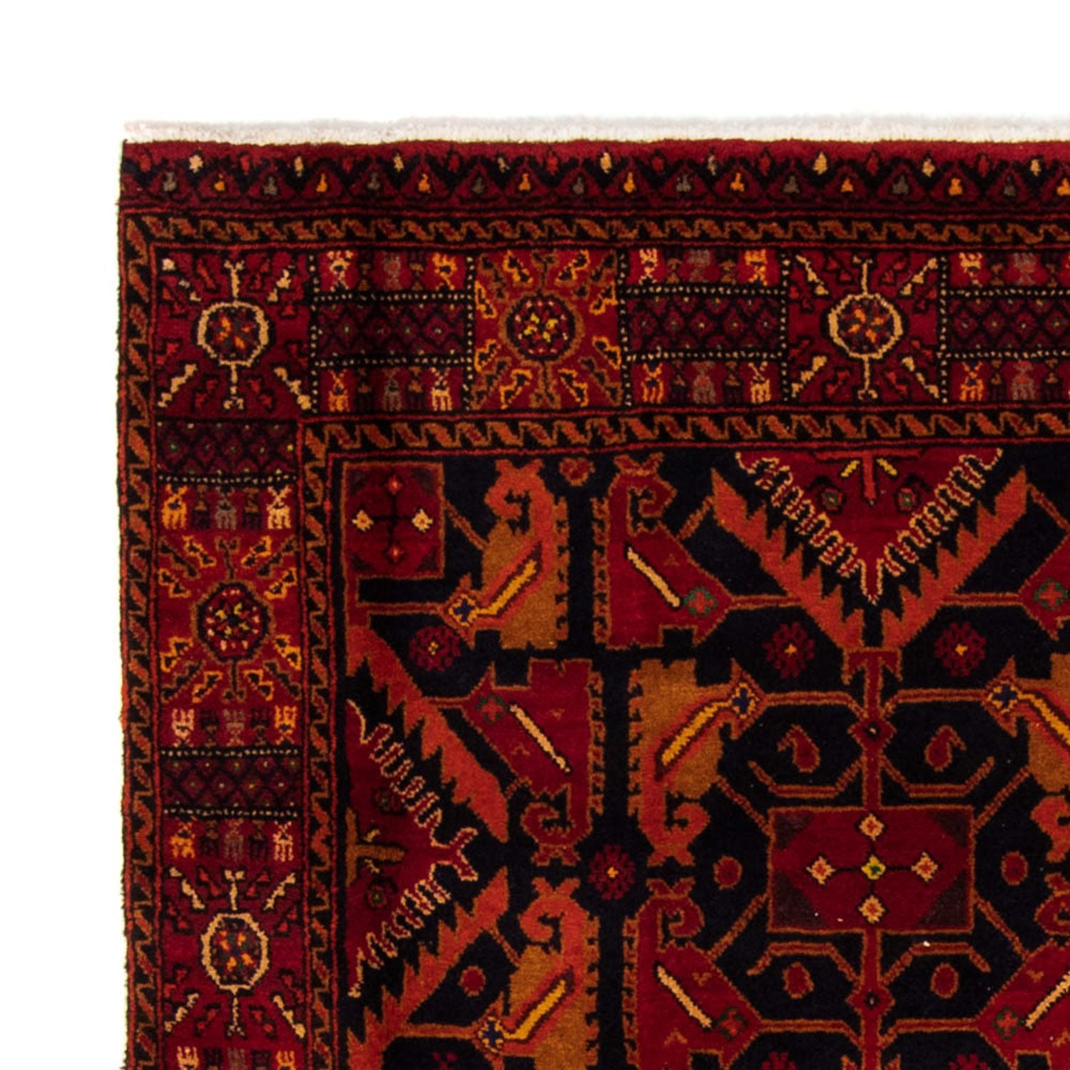 Tapis Belutsch - 203 x 130 cm - rouge