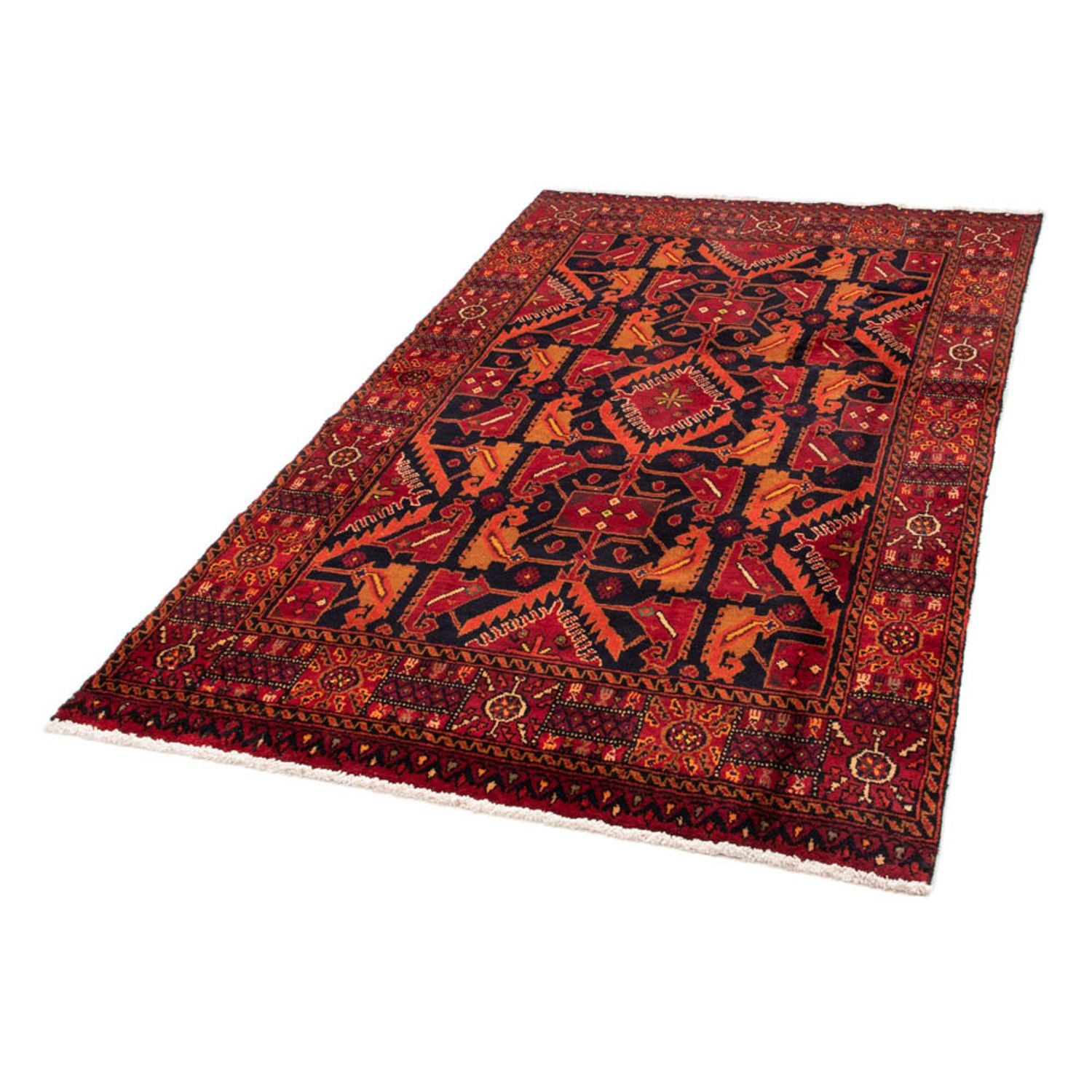 Tapis Belutsch - 203 x 130 cm - rouge