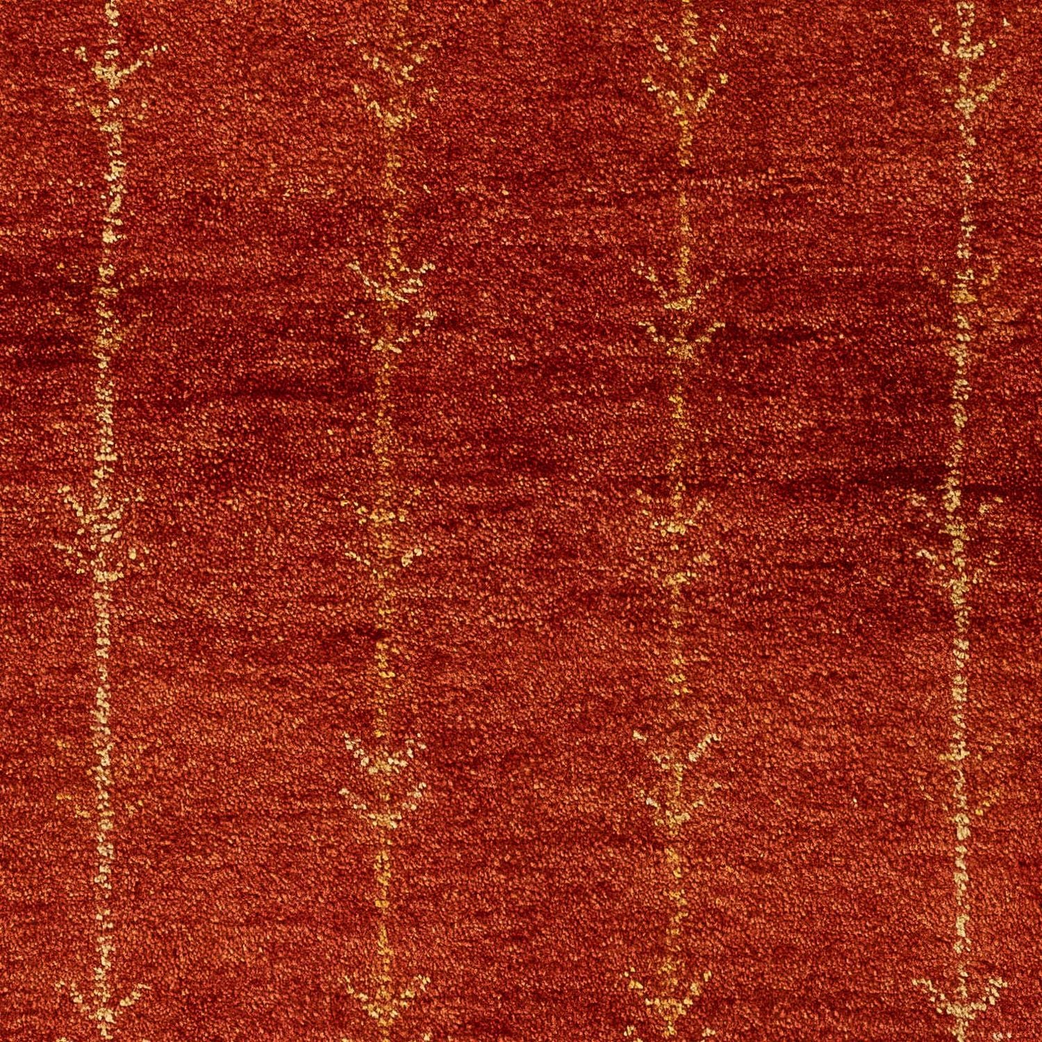 Tapis Gabbeh - Persan - 133 x 84 cm - rouge foncé