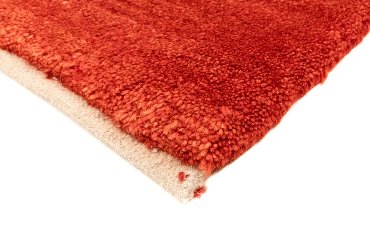 Tapis Gabbeh - Loribaft Persan - 130 x 81 cm - rouge