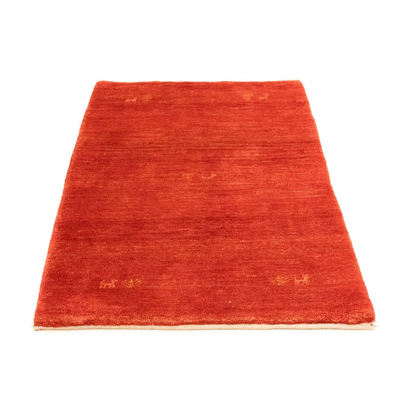 Tapis Gabbeh - Loribaft Persan - 130 x 81 cm - rouge