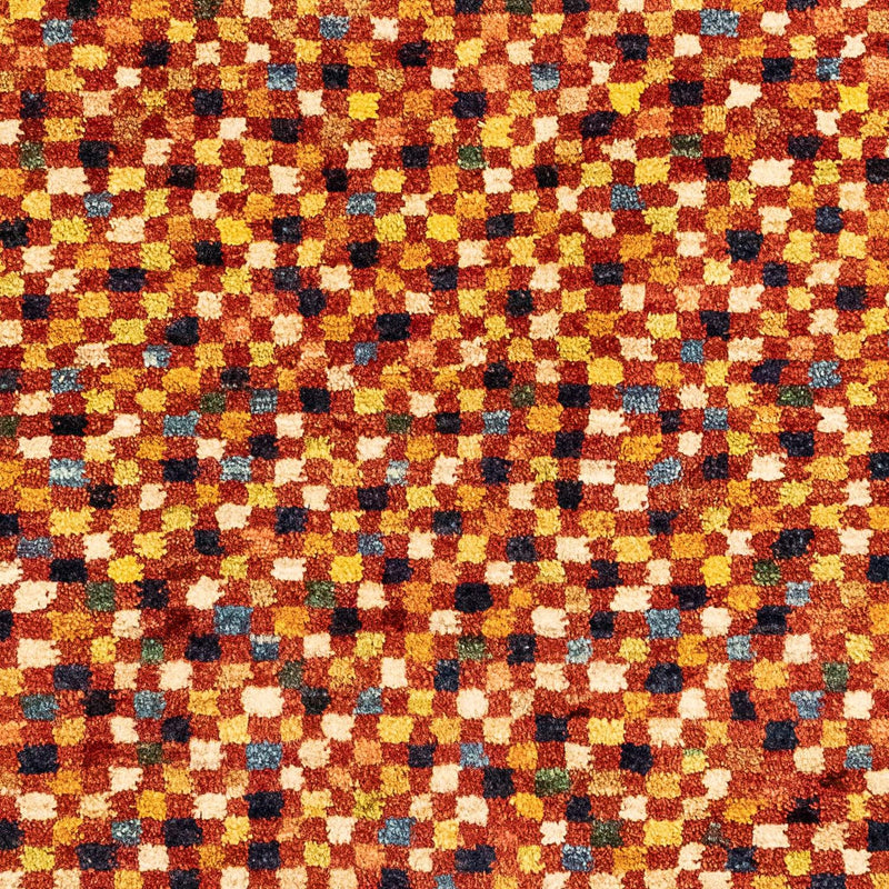 Tapis Gabbeh - Persan - 135 x 72 cm - rouge foncé