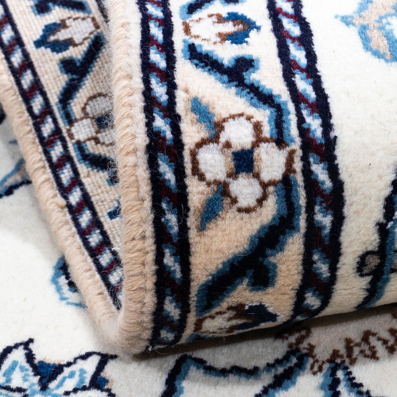 Tapis persan - Nain - 139 x 68 cm - beige