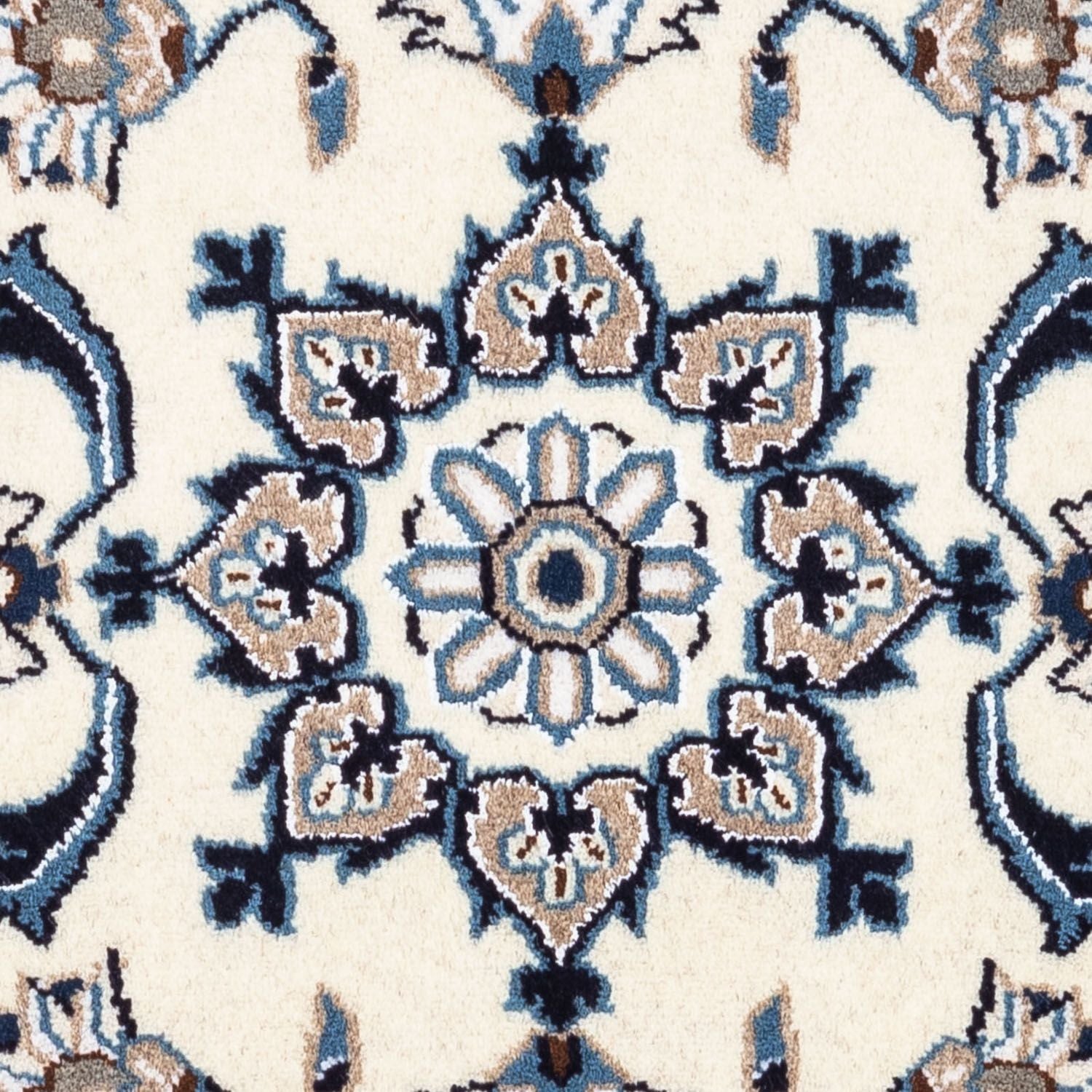 Tapis persan - Nain - 138 x 67 cm - beige