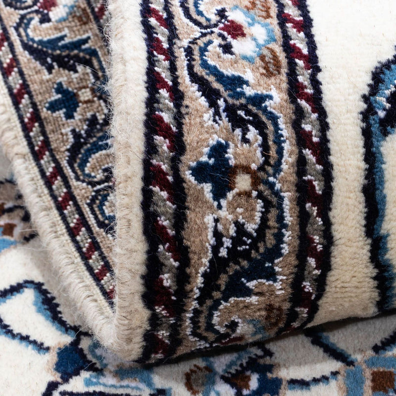 Tapis persan - Nain - 138 x 67 cm - beige