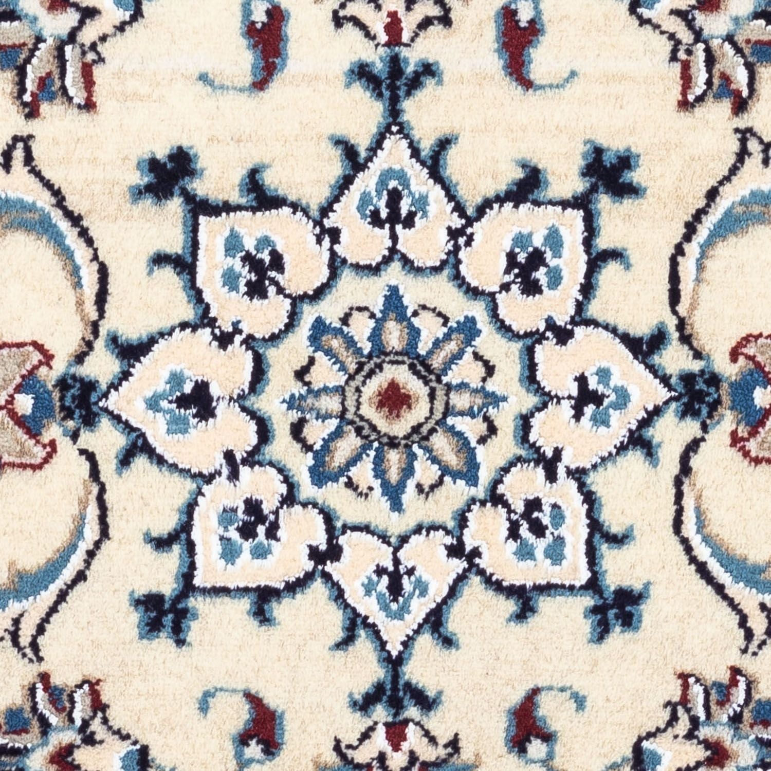 Tapis persan - Nain - 135 x 68 cm - beige