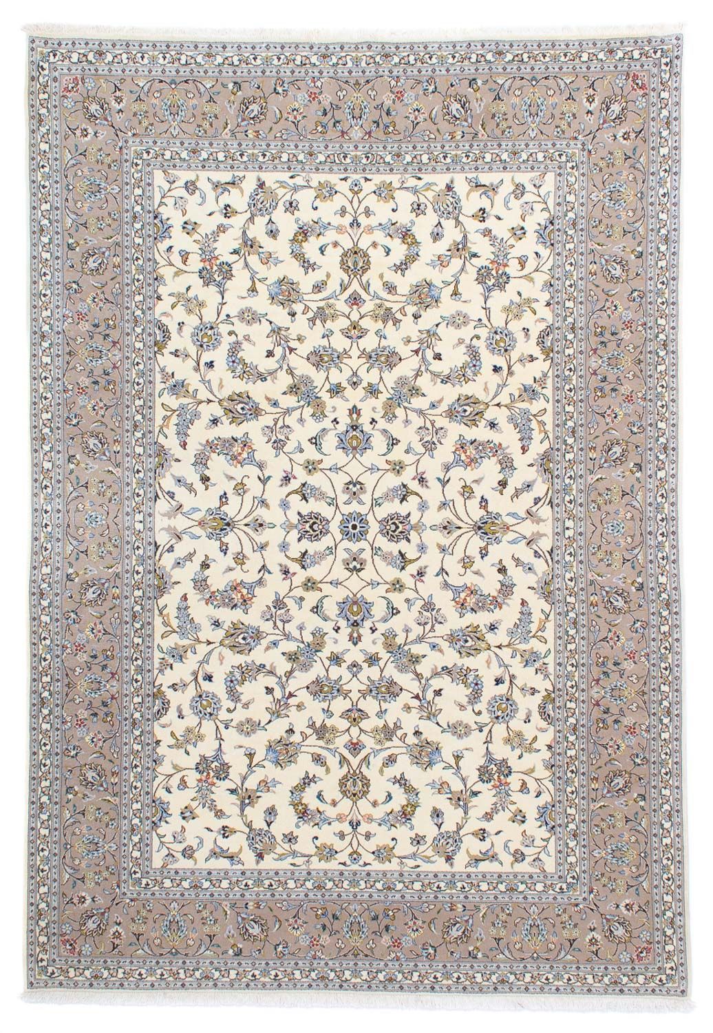 Tapis persan - Keshan - 295 x 200 cm - beige