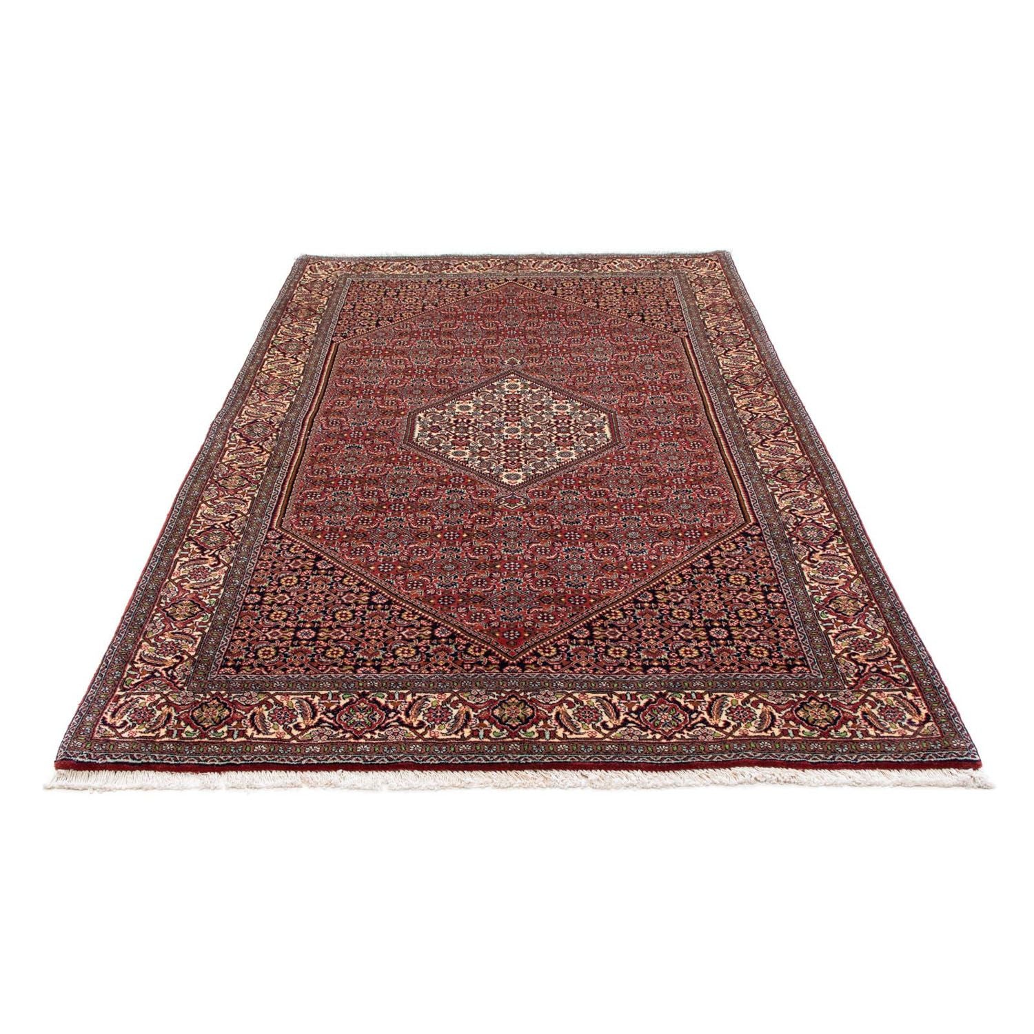 Tapis persan - Bidjar - 228 x 138 cm - rouge
