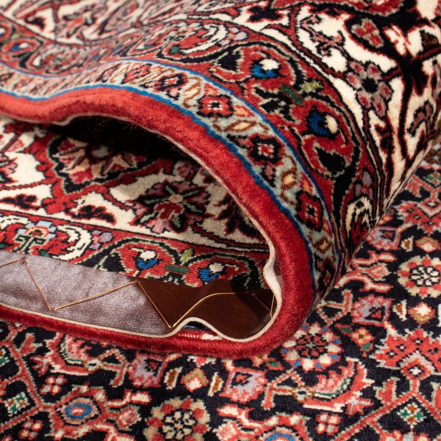 Tapis persan - Bidjar - 294 x 204 cm - rouge clair
