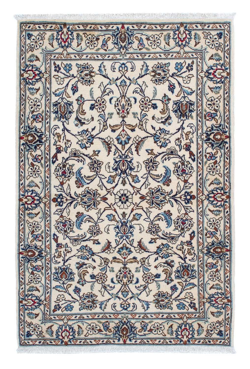 Tapis persan - Keshan - 146 x 100 cm - beige