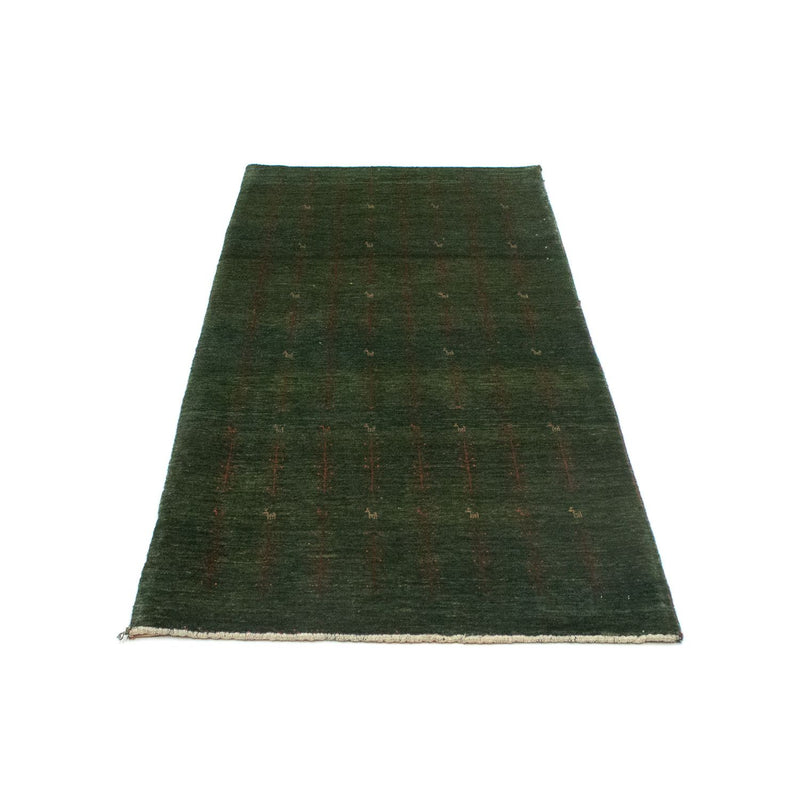 Tapis de couloir Tapis Gabbeh - Loribaft Persan - 209 x 87 cm - vert