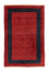 Tapis Gabbeh - Loribaft Persan - 155 x 103 cm - rouge