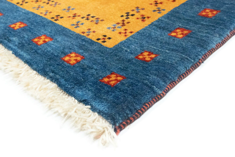 Tapis de couloir Tapis Gabbeh - Loribaft Persan - 214 x 88 cm - multicolore