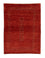 Tapis Gabbeh - Loribaft Persan - 140 x 103 cm - rouge