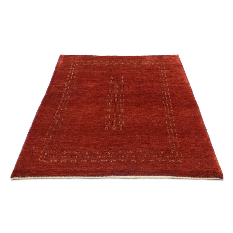 Tapis Gabbeh - Loribaft Persan - 140 x 103 cm - rouge
