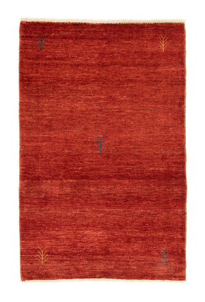 Tapis Gabbeh - Loribaft Persan - 146 x 90 cm - rouge