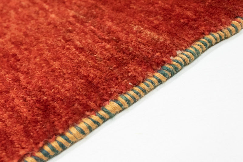 Tapis Gabbeh - Loribaft Persan - 146 x 90 cm - rouge