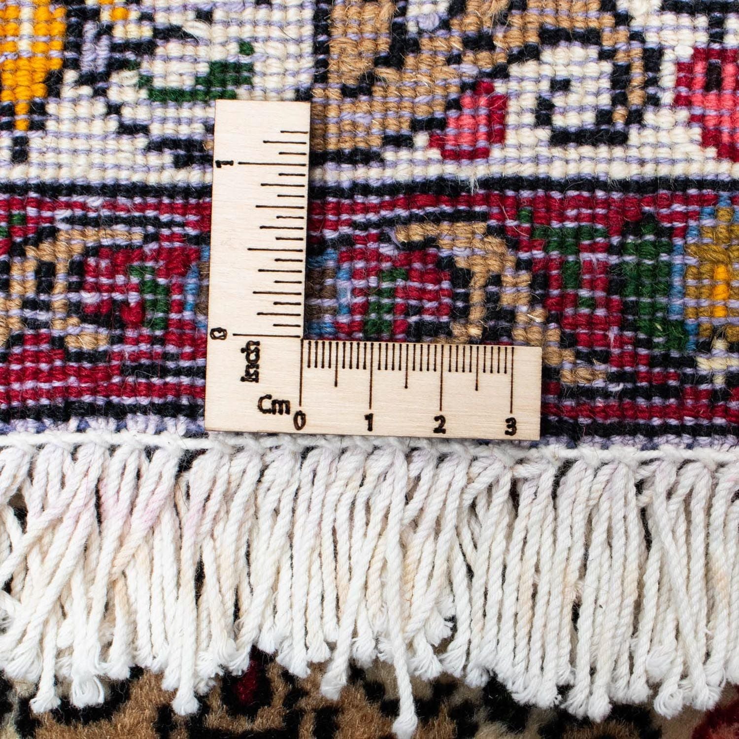 Tapis de couloir Tapis persan - Nomadic - 270 x 92 cm - beige