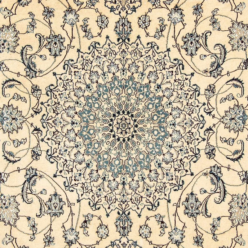 Tapis persan - Nain - 305 x 198 cm - beige
