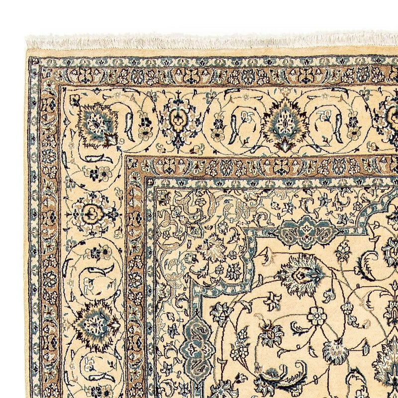 Tapis persan - Nain - 305 x 198 cm - beige