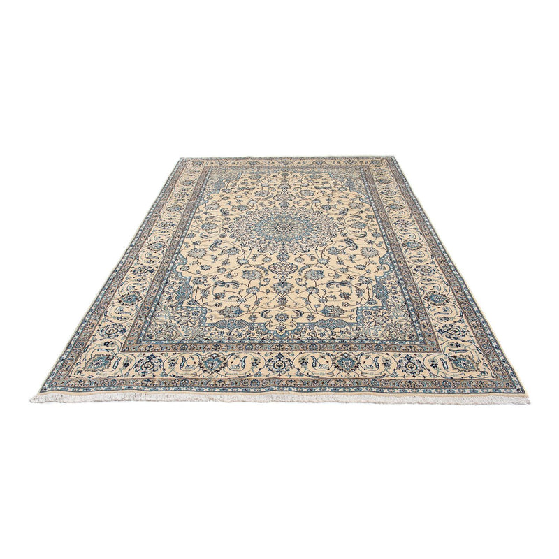 Tapis persan - Nain - 305 x 198 cm - beige