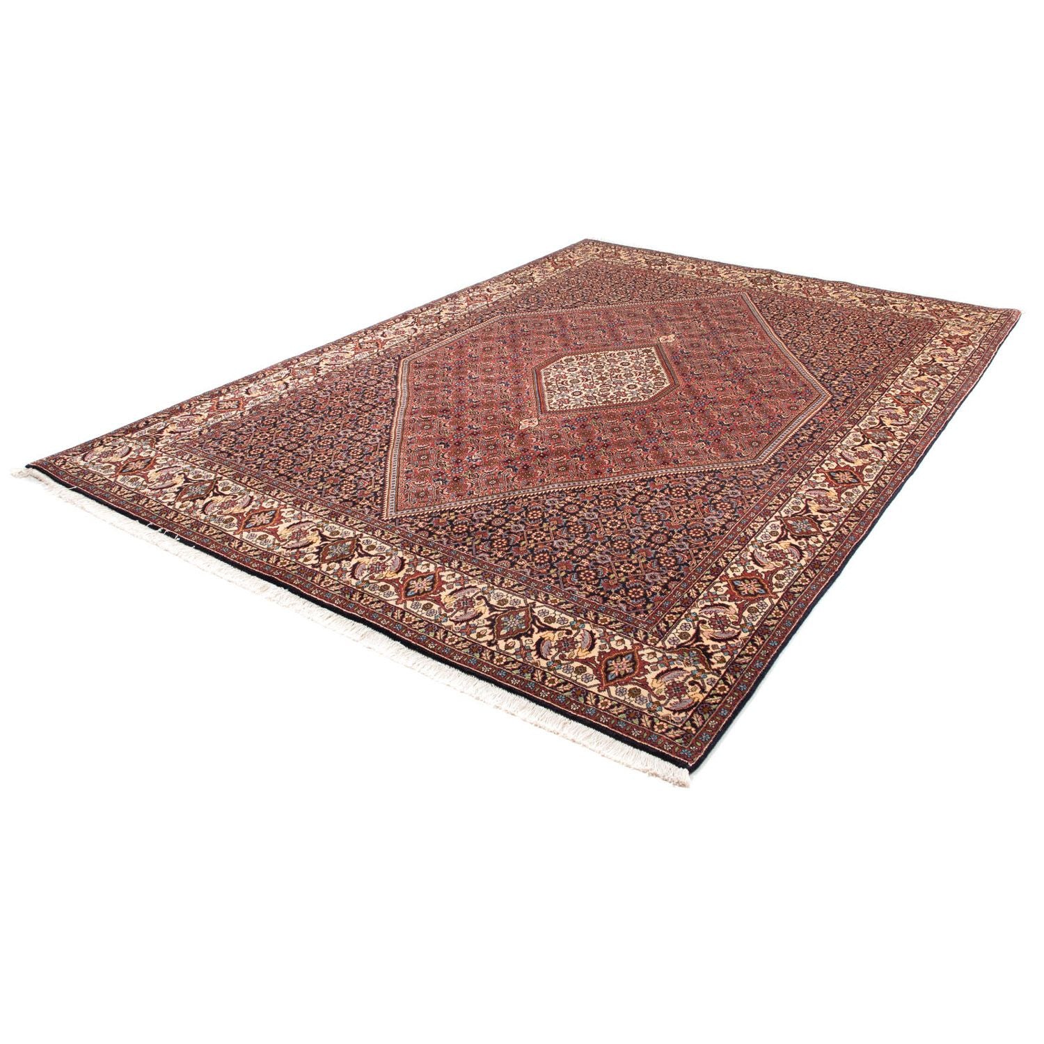 Tapis persan - Bidjar - 298 x 198 cm - marron