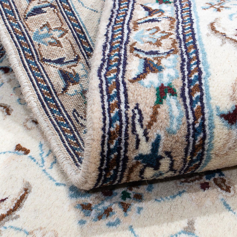 Tapis persan - Nain - 136 x 86 cm - beige