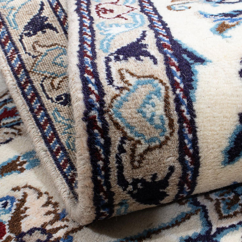Tapis persan - Nain - 128 x 88 cm - beige