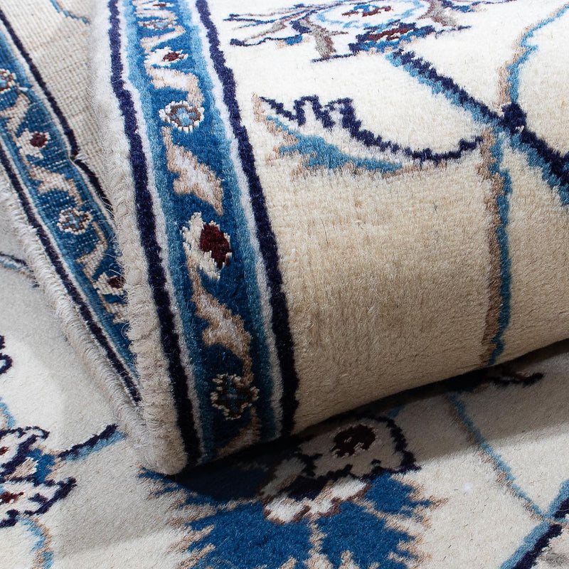 Tapis persan - Nain - 154 x 98 cm - beige