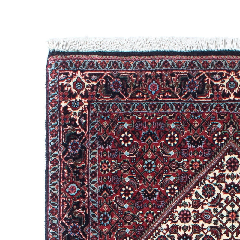 Tapis de couloir Tapis persan - Bidjar - 215 x 80 cm - bleu