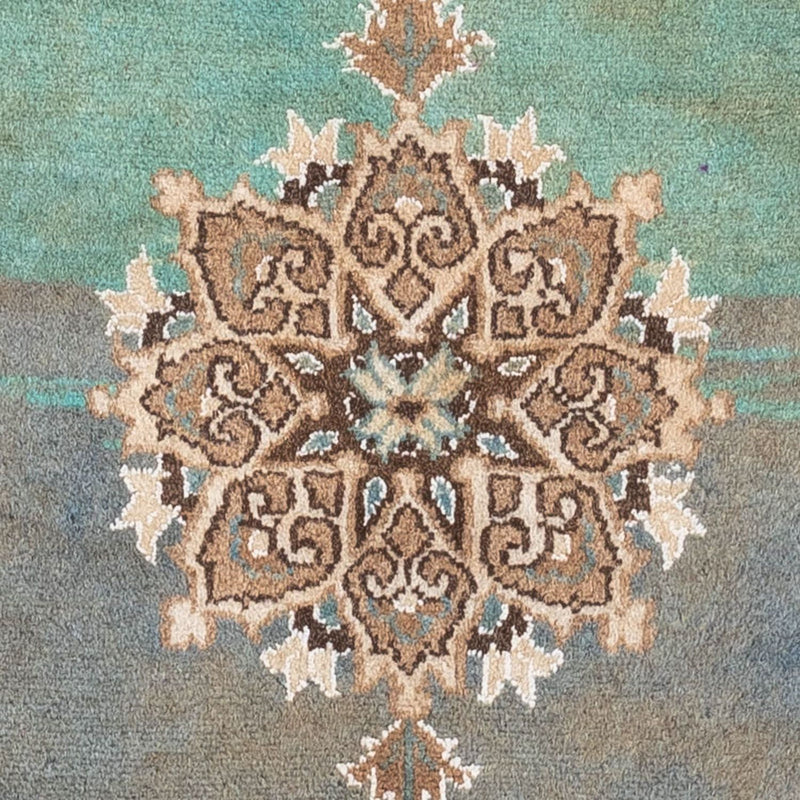 Tapis persan - Nain - 80 x 55 cm - marron clair