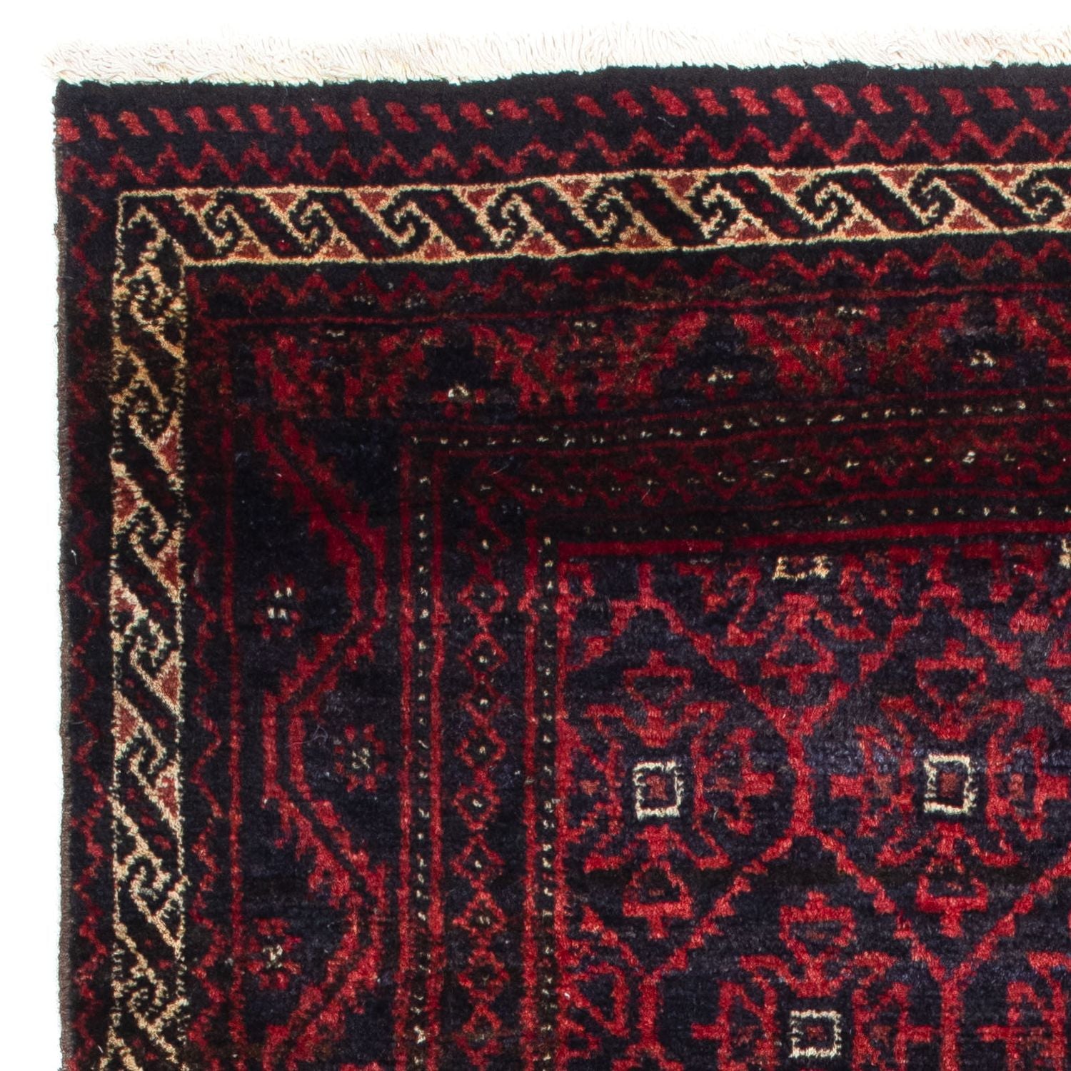 Tapis de couloir Tapis Belutsch - 177 x 92 cm - rouge foncé