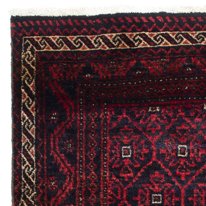 Tapis de couloir Tapis Belutsch - 177 x 92 cm - rouge foncé