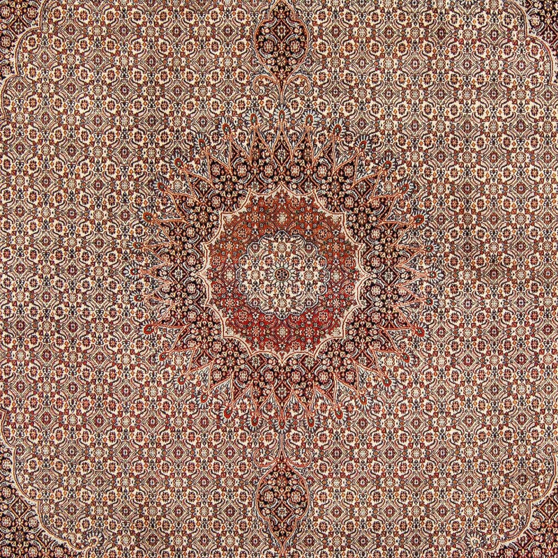 Tapis persan - Classique - 290 x 248 cm - marron foncé