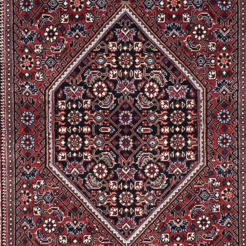 Tapis de couloir Tapis persan - Bidjar - 225 x 72 cm - rouge