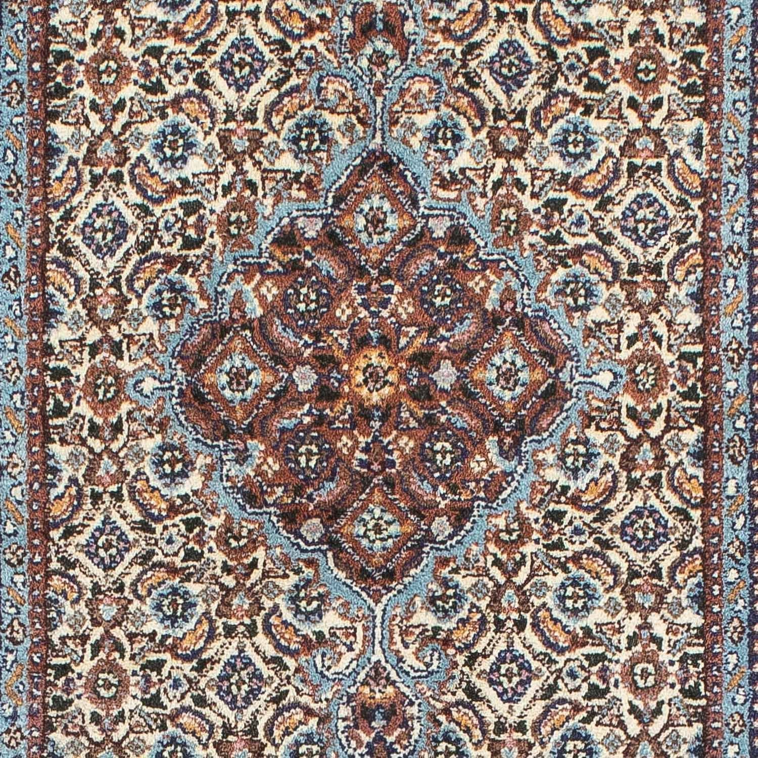 Tapis de couloir Tapis persan - Classique - 200 x 77 cm - beige
