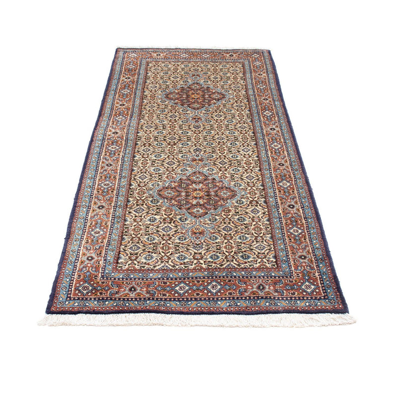 Tapis de couloir Tapis persan - Classique - 200 x 77 cm - beige