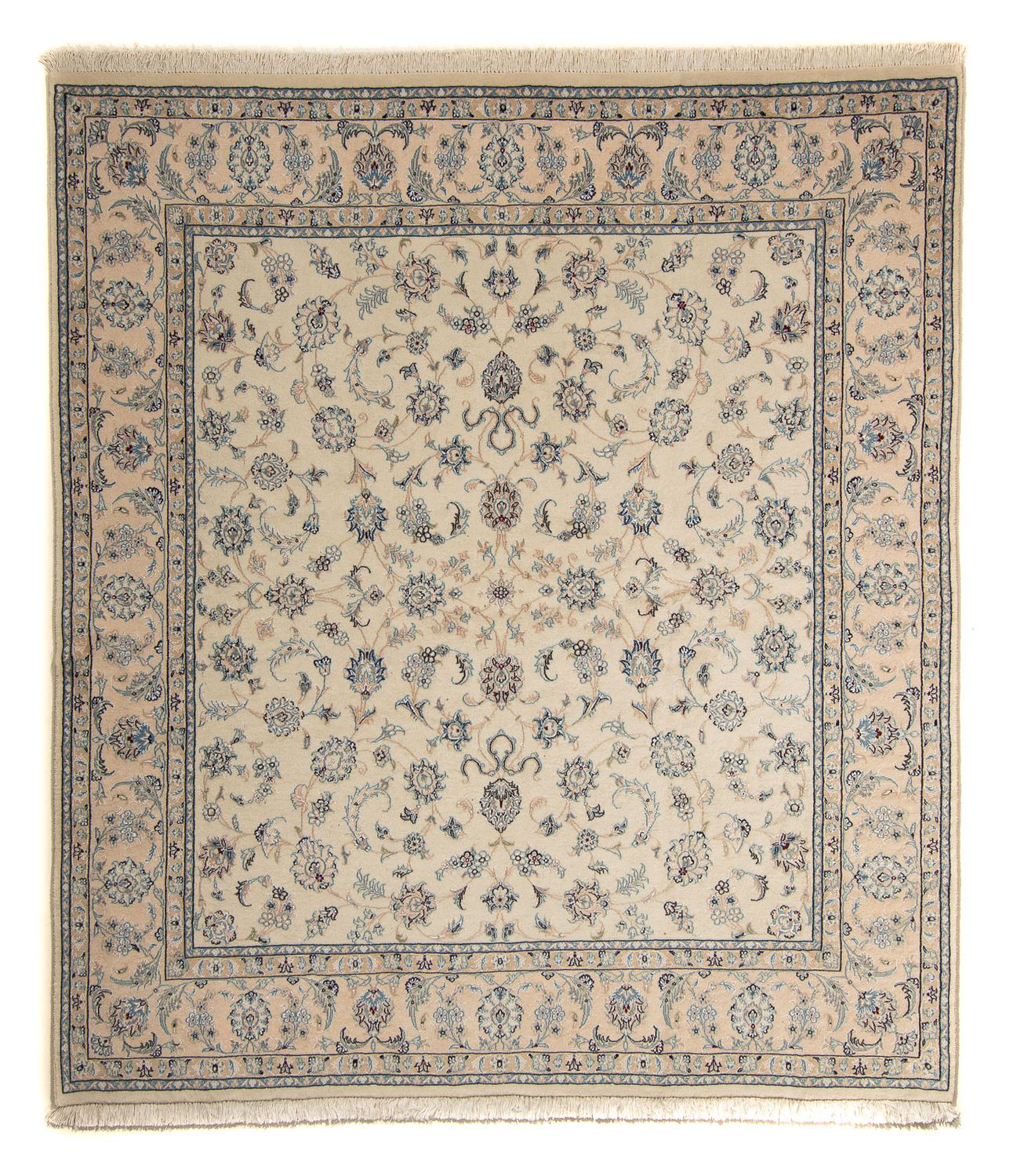 Perserteppich - Nain - Premium 214 x 200 cm Teppichbrücke