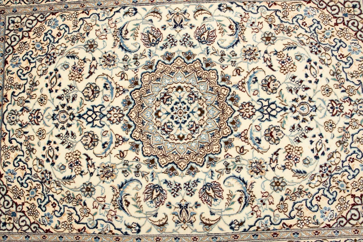 Perserteppich - Nain - Royal 150 x 102 cm - beige