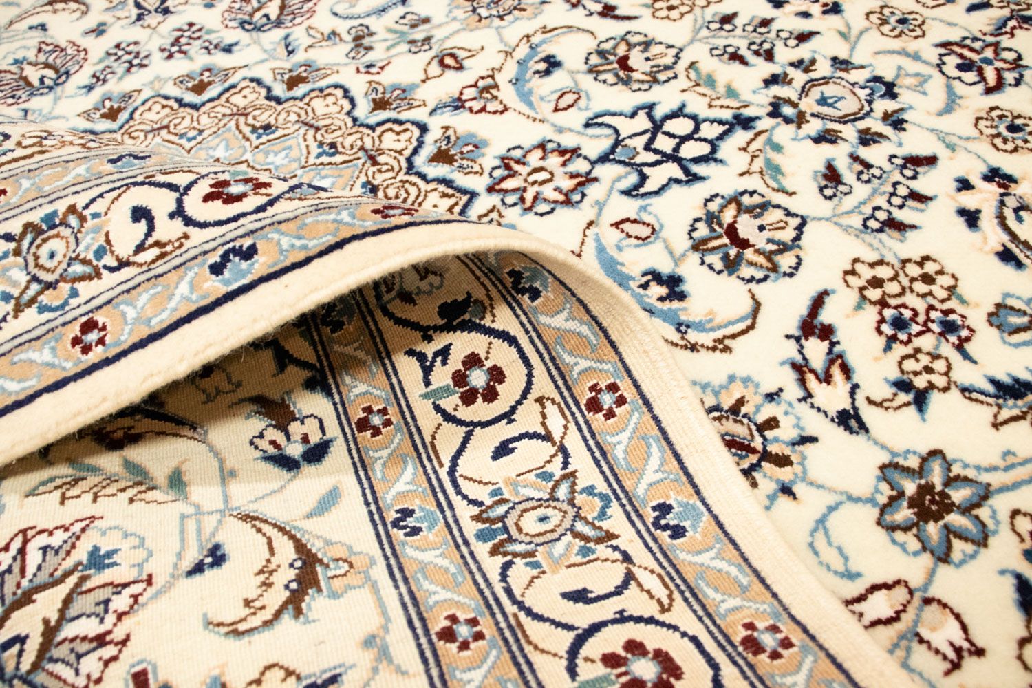 Perserteppich - Nain - Royal 150 x 102 cm - beige