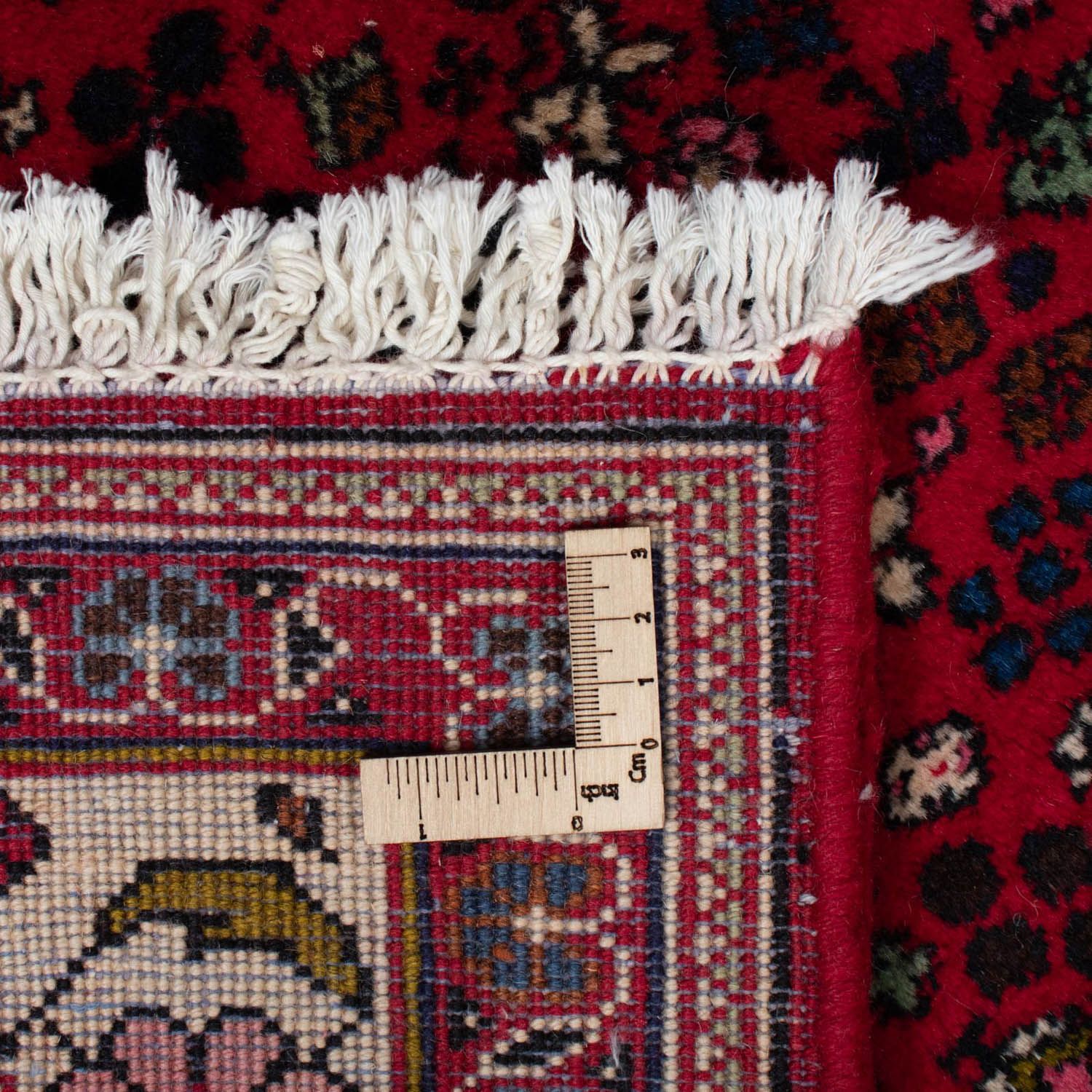 Tapis persan - Nomadic - 292 x 200 cm - rouge foncé