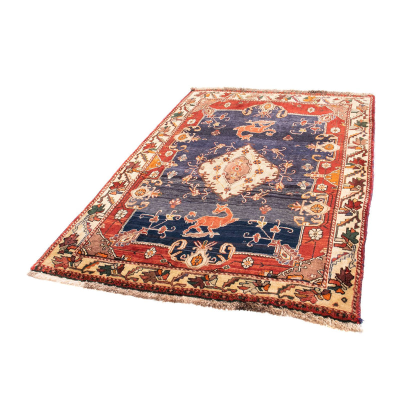 Tapis persan - Nomadic - 170 x 117 cm - bleu foncé