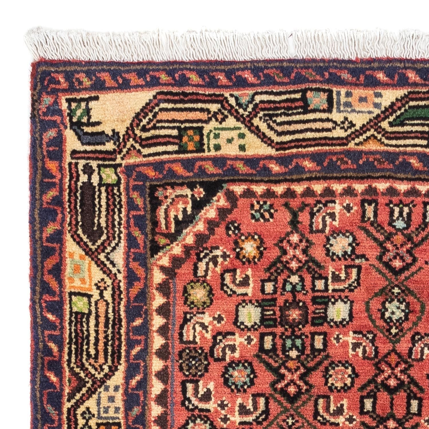 Tapis persan - Nomadic - 125 x 75 cm - rouge