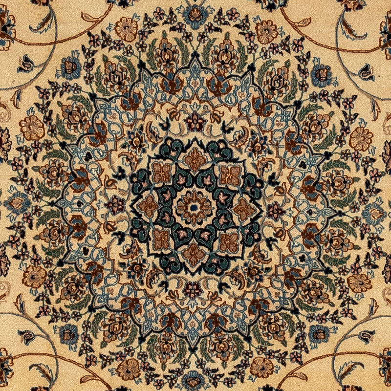 Tapis persan - Nain - Royal - 337 x 250 cm - beige foncé