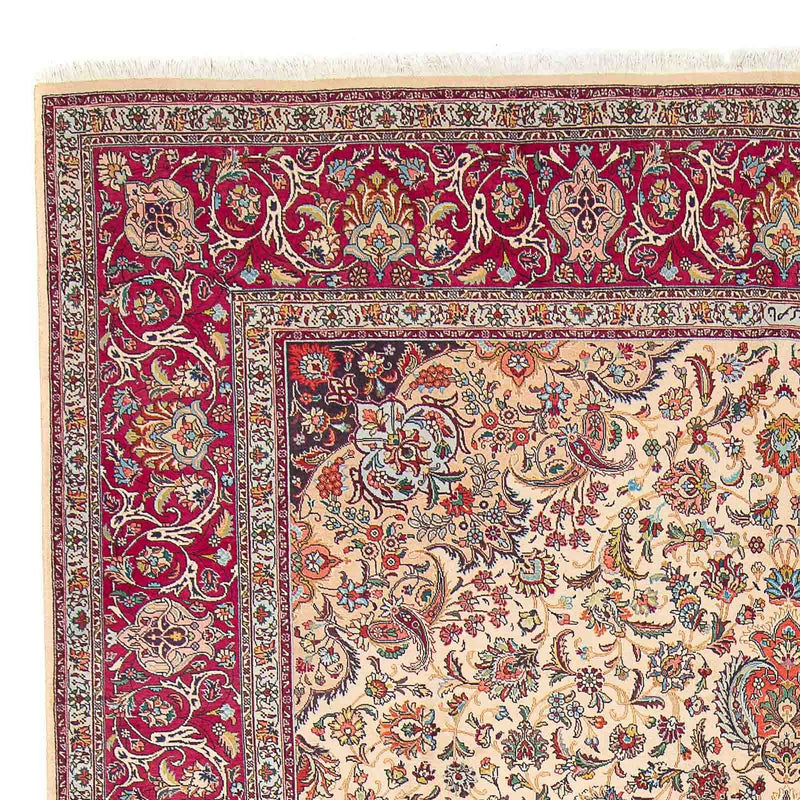 Tapis persan - Tabriz - Royal - 395 x 298 cm - beige