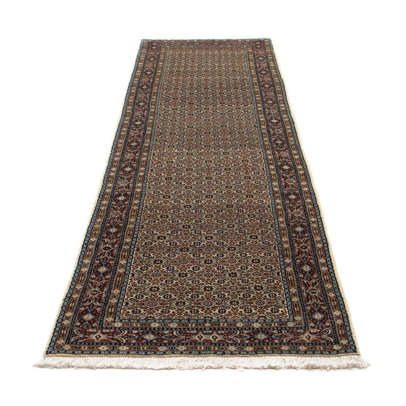 Tapis de couloir Tapis persan - Classique - 297 x 77 cm - beige