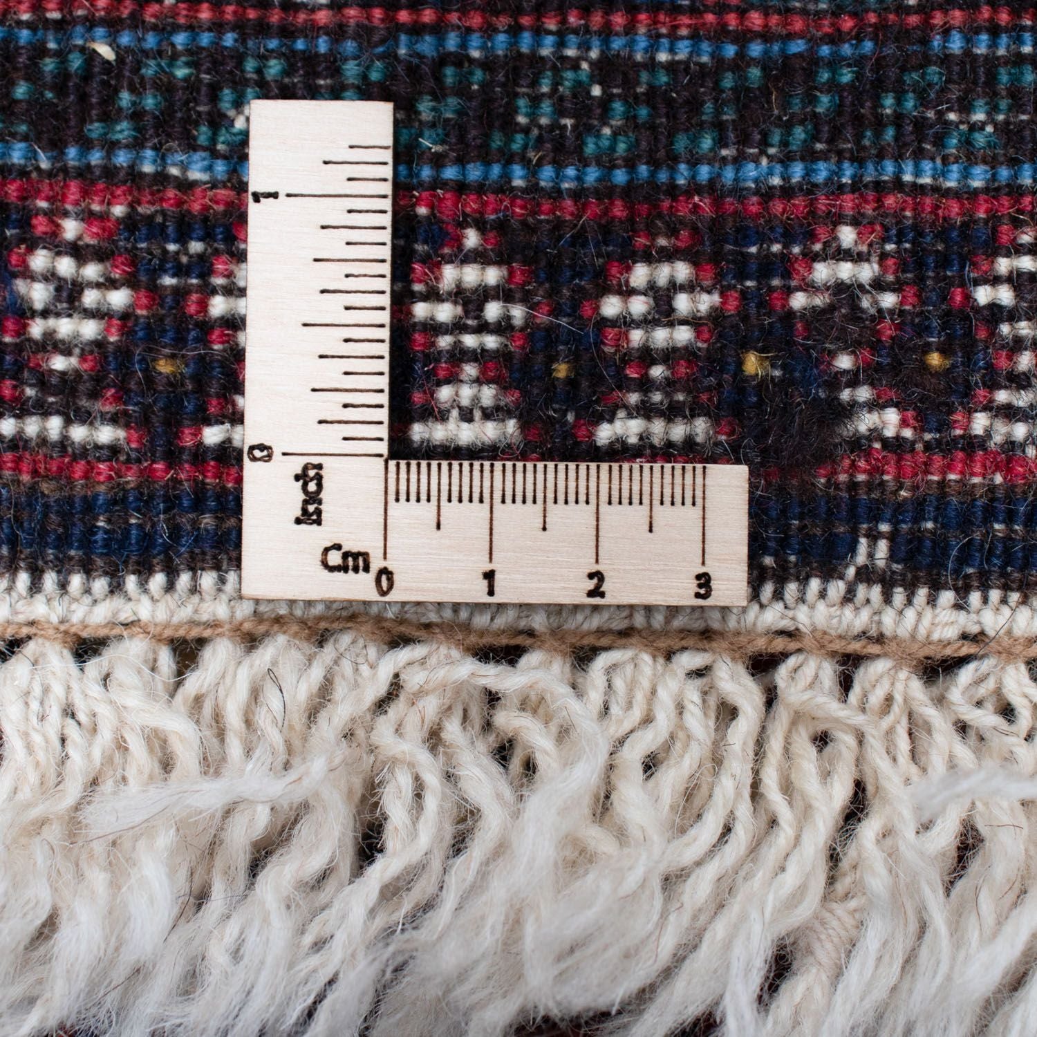 Tapis persan - Nomadic - 191 x 82 cm - bleu