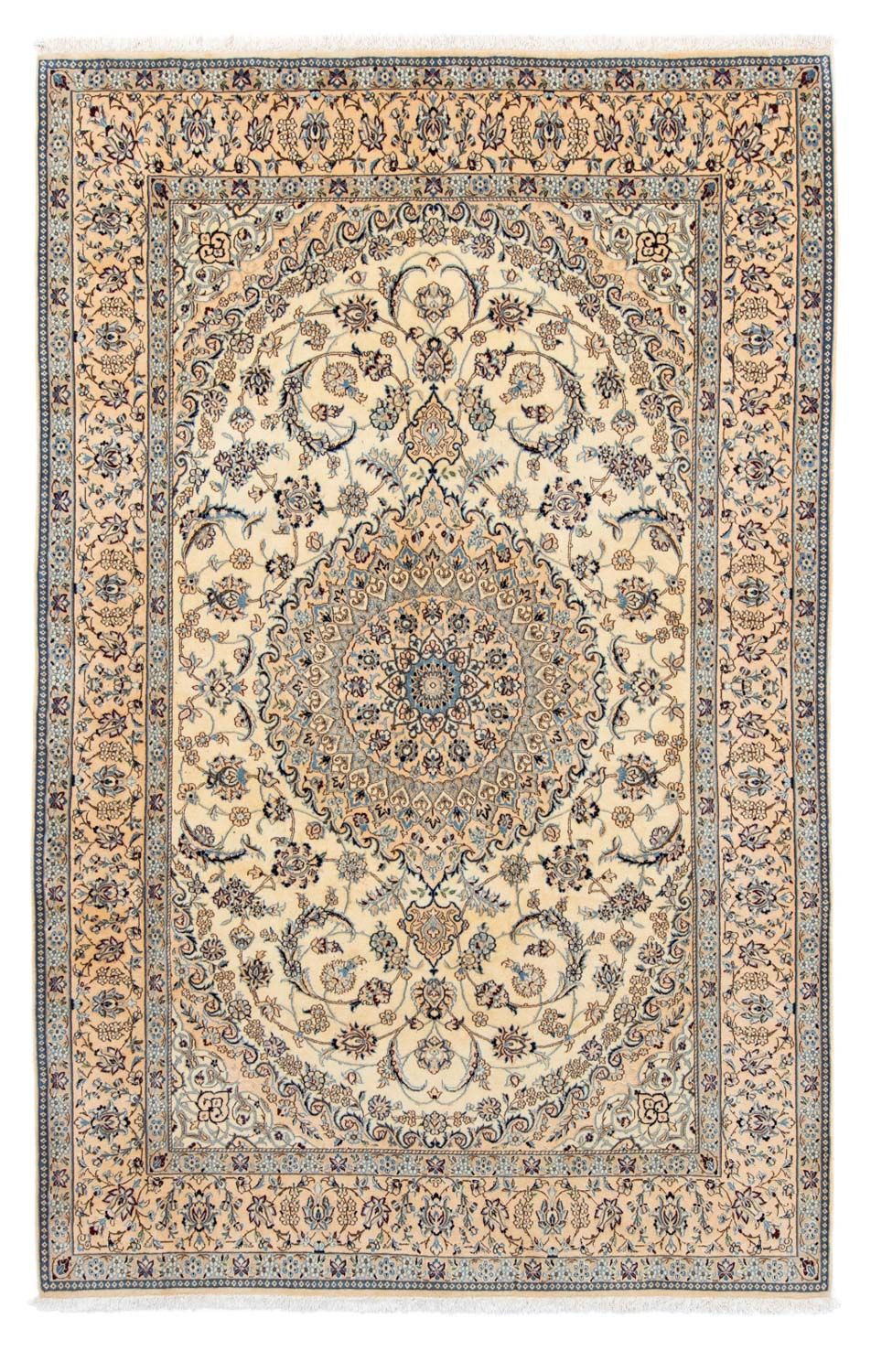 Tapis persan - Nain - Royal - 294 x 198 cm - beige