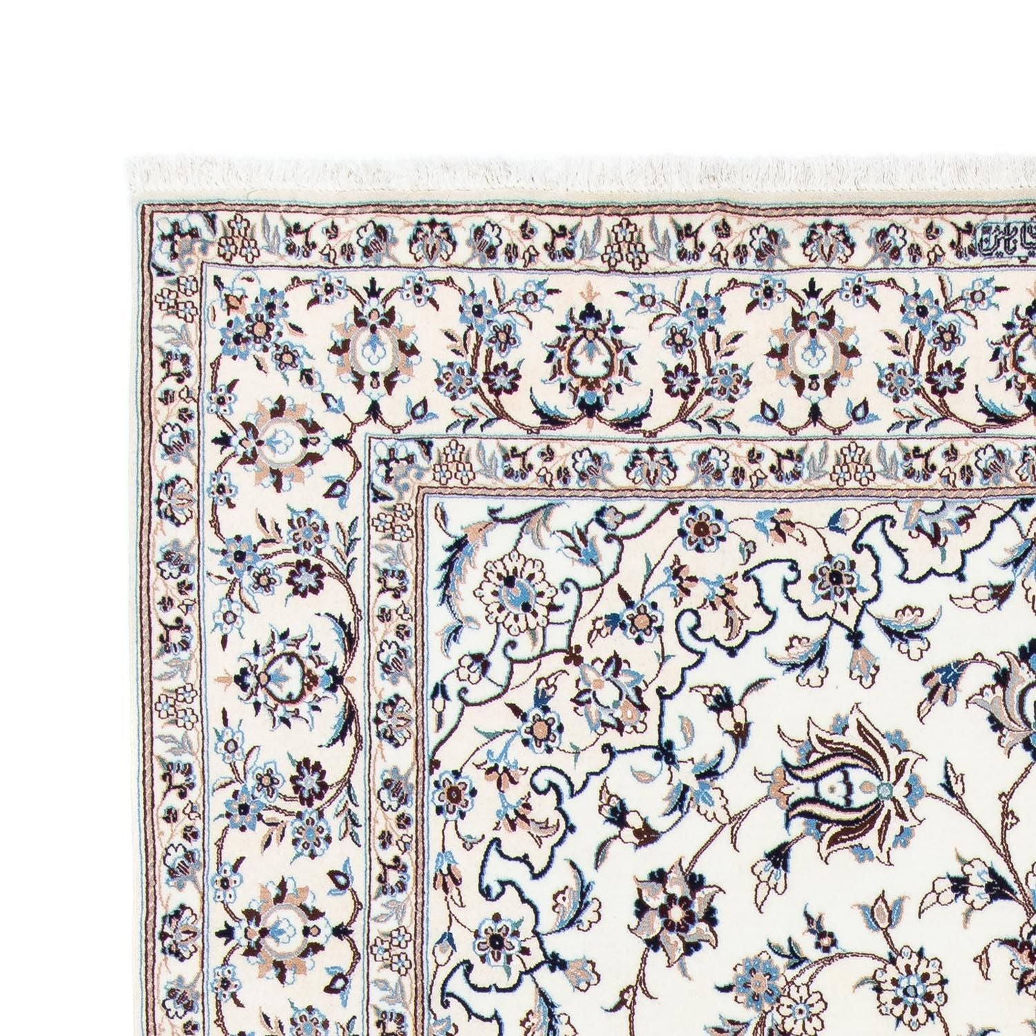Tapis persan - Nain - Royal - 305 x 202 cm - beige