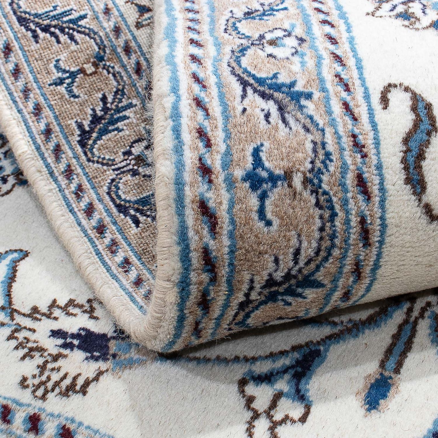 Tapis persan - Nain - 146 x 86 cm - beige